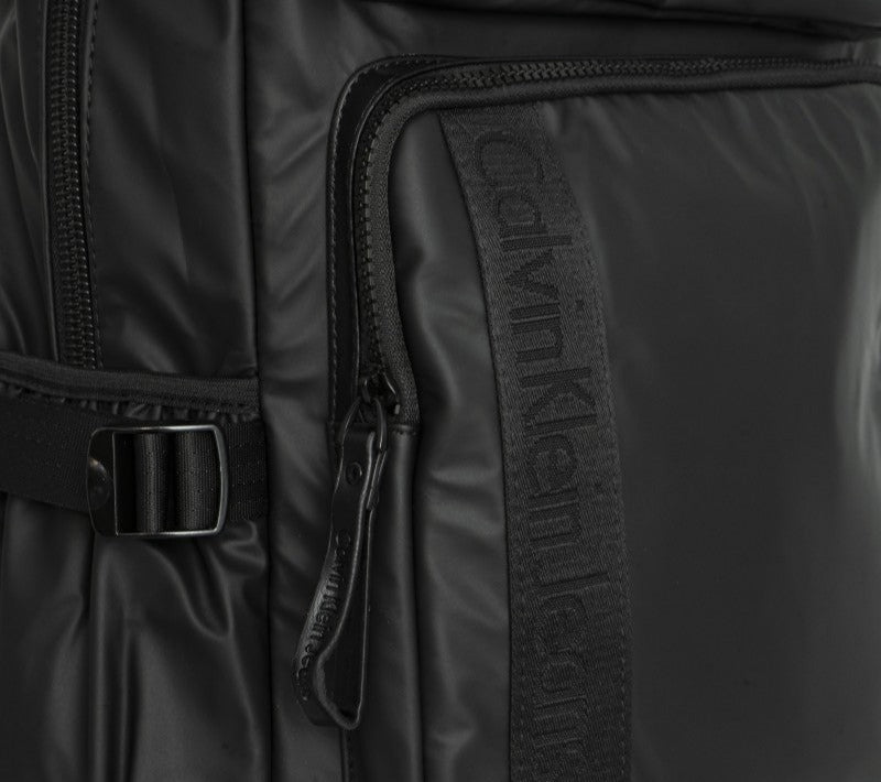 CK Black Polyster Backpack For Men #1