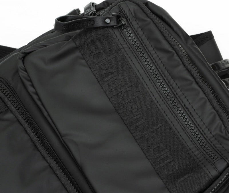 CK Black Polyster Backpack For Men #1
