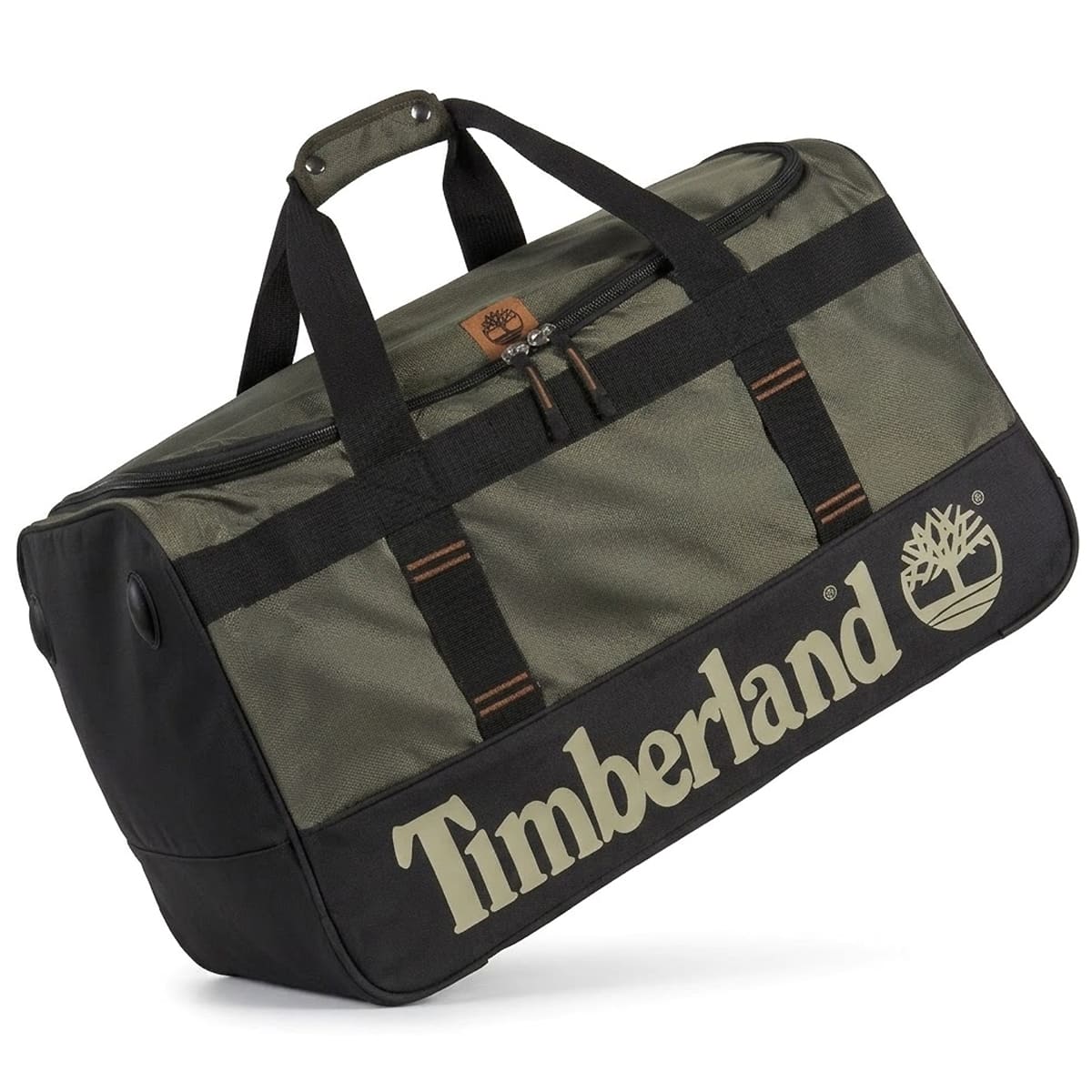 Timberland Men’s Duffel Bag – Grape Leaf Green Travel & Gym Holdall Bag#01