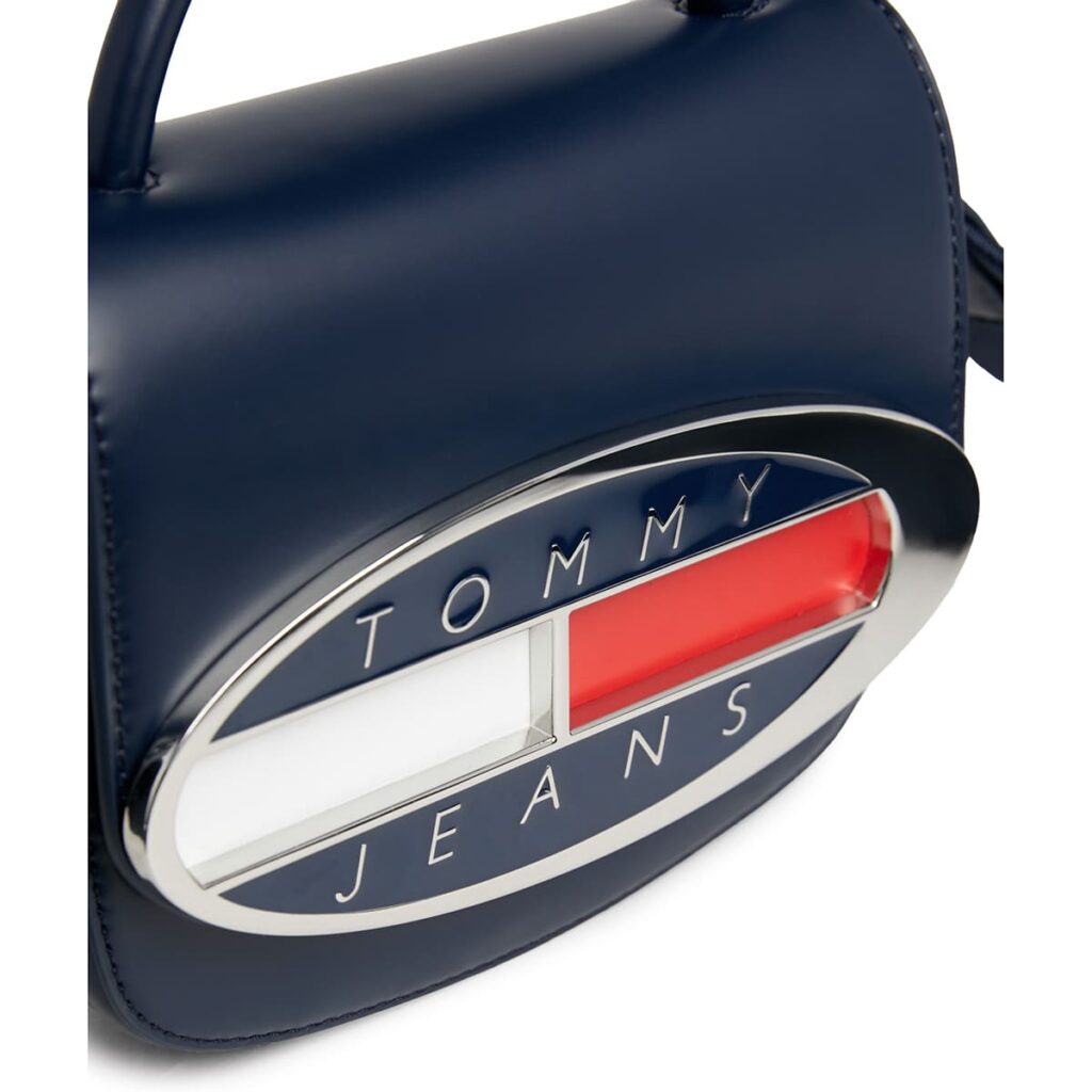 Tommy Hilfiger Women’s Mini Handbag – Navy Blue Leather Elegant Daily Bag (AW0AW15811)#67