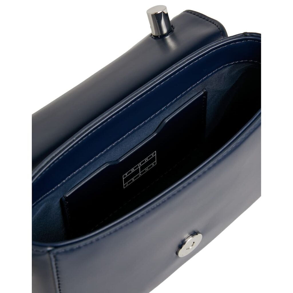 Tommy Hilfiger Women’s Mini Handbag – Navy Blue Leather Elegant Daily Bag (AW0AW15811)#67