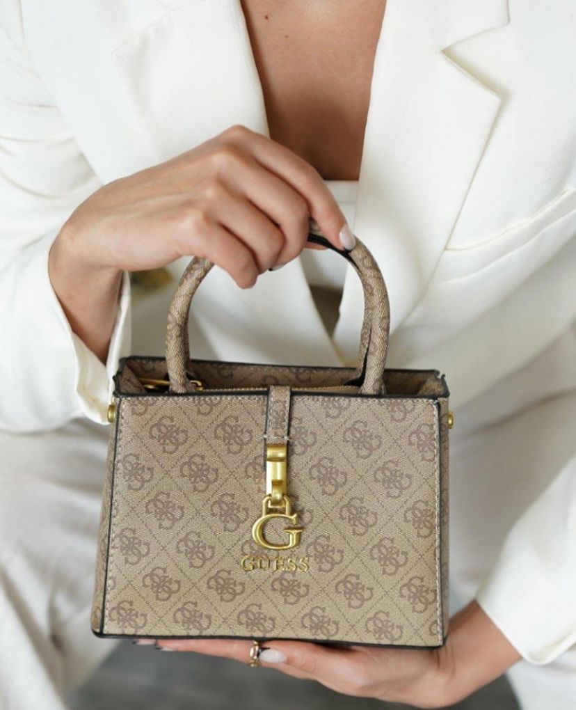 GU Mini Satchel Monogram Bag For Women #0165