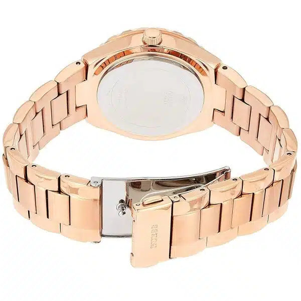 GUESS Viva Women’s Watch W0111L3 – Rose Gold Stainless Steel Strap, White Dial, 36mm, Quartz