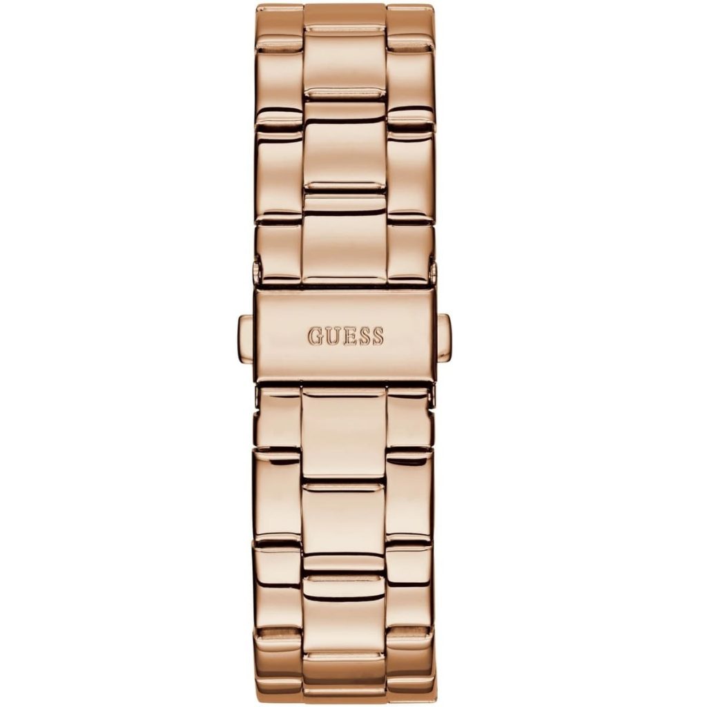 Guess Confetti Women’s Watch – Model W0774L3 | Two-Tone Dial with Elegant Rose Gold Stainless Steel Design