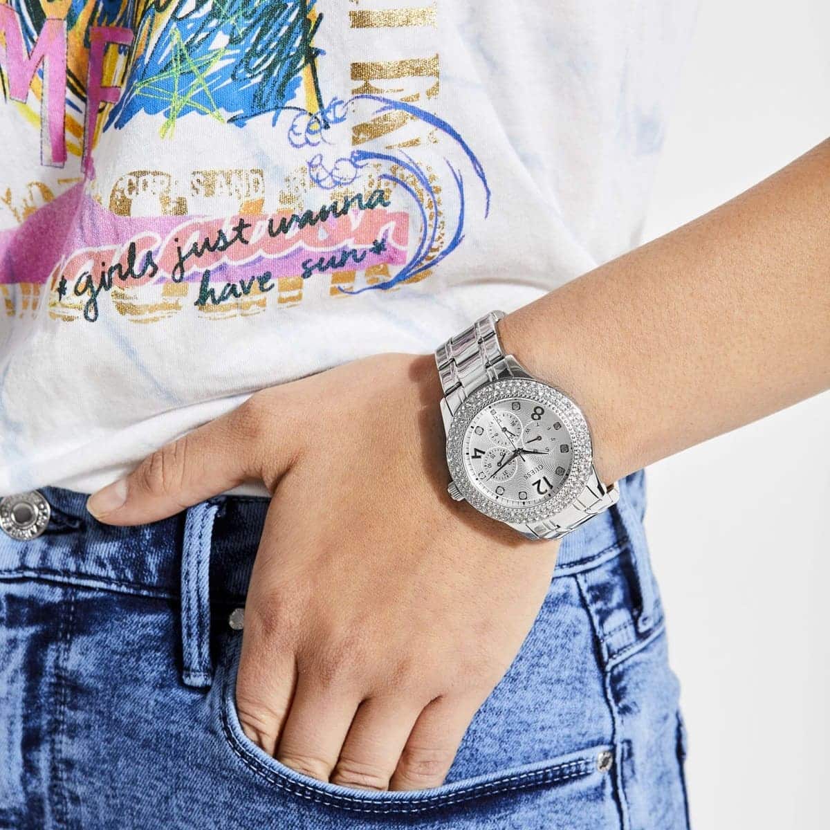 Guess Watch For Women W1097L1