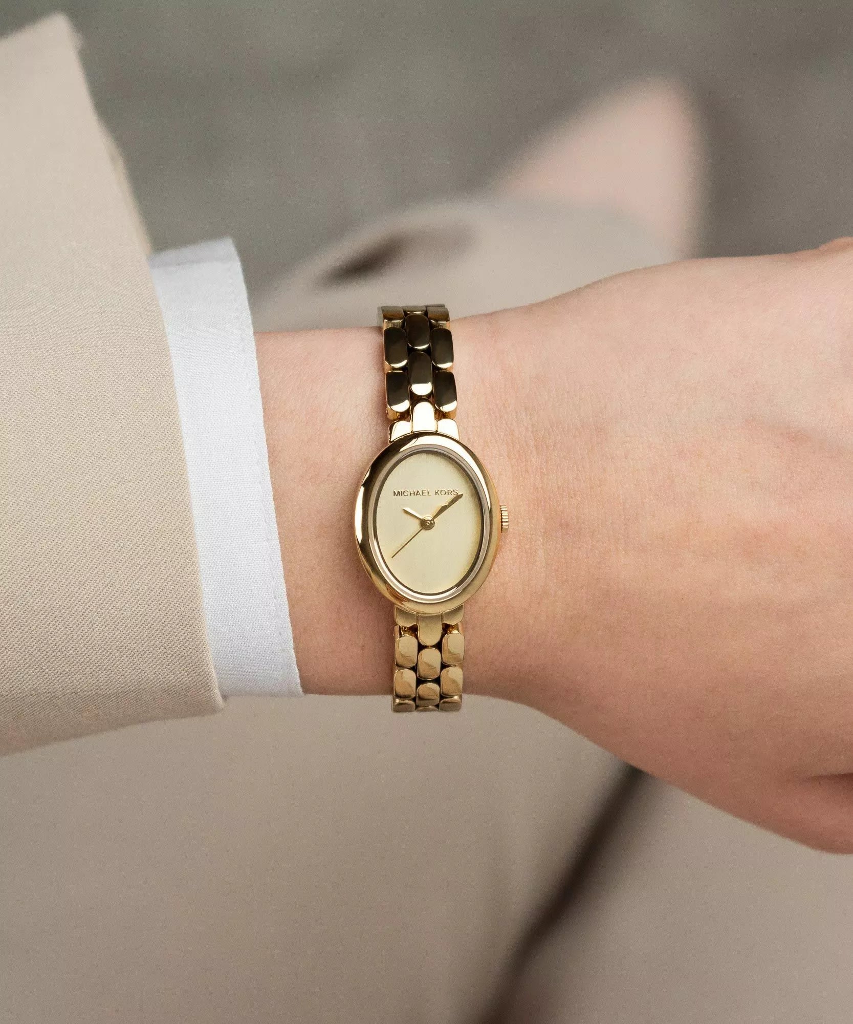 Michael Kors Michael Kors Women’s Watch MK4955 – Gold-Tone Stainless Steel Chronograph