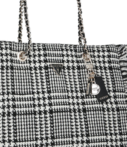 Guess Black & White Shoulder Bag For Women 16#