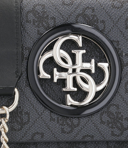 Guess Dark Grey Monogram Bag For Women 24#