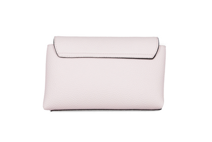 Guess Downtown Chic Mini Xbody Flap Bag – Off-White Faux Leather Crossbody