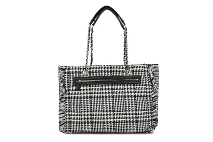Guess Black & White Shoulder Bag For Women 16#