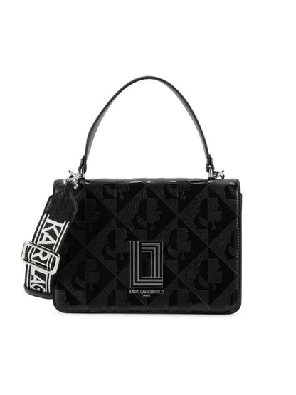KL Black Leather Bag For Women 107#