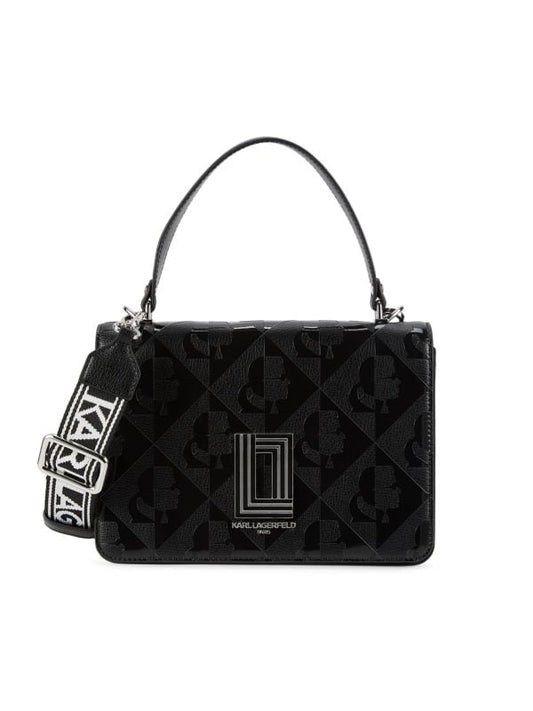 KL Black Leather Bag For Women 107#