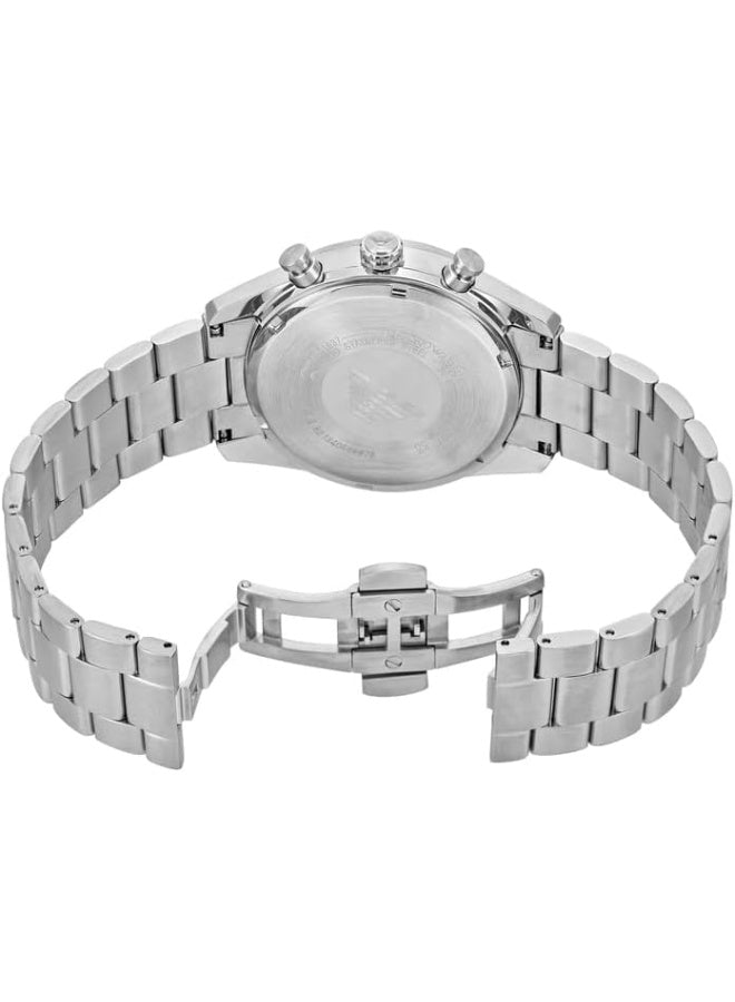 Emporio Armani AR11637 – Green Dial Stainless Steel Chronograph Watch