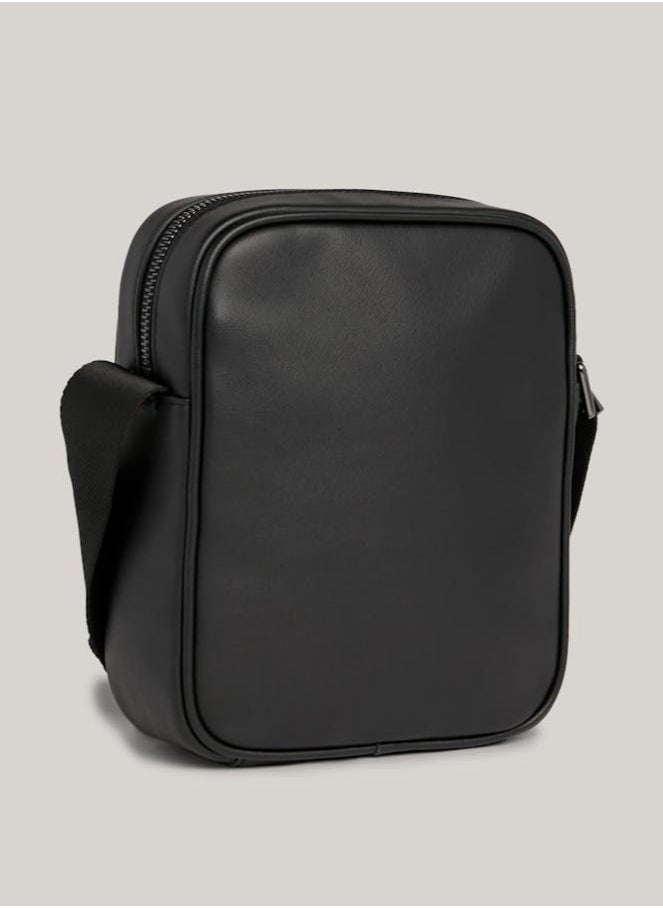 TH Black Leather Bag For Men 129#
