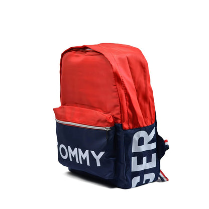 TH Navy & Red Backpack For Men