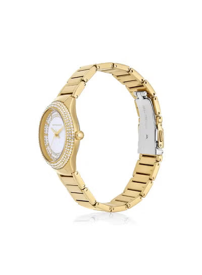 Michael Kors MK4941 Mini Sylvia Gold Tone Quartz Watch for Women
