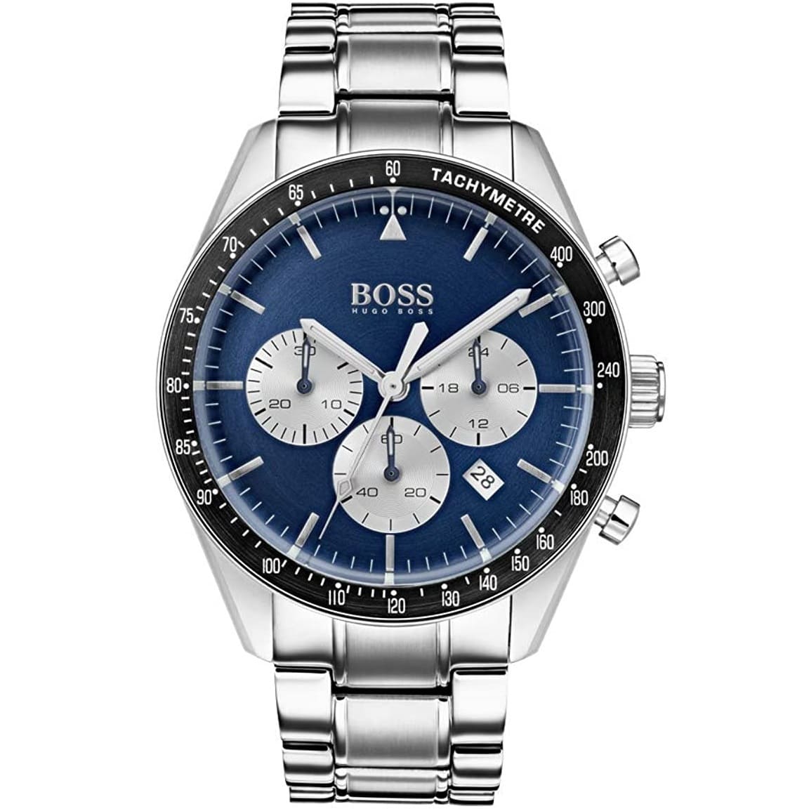 Hugo Boss Trophy Men's Blue Dial Stainless Steel Watch – 1513630