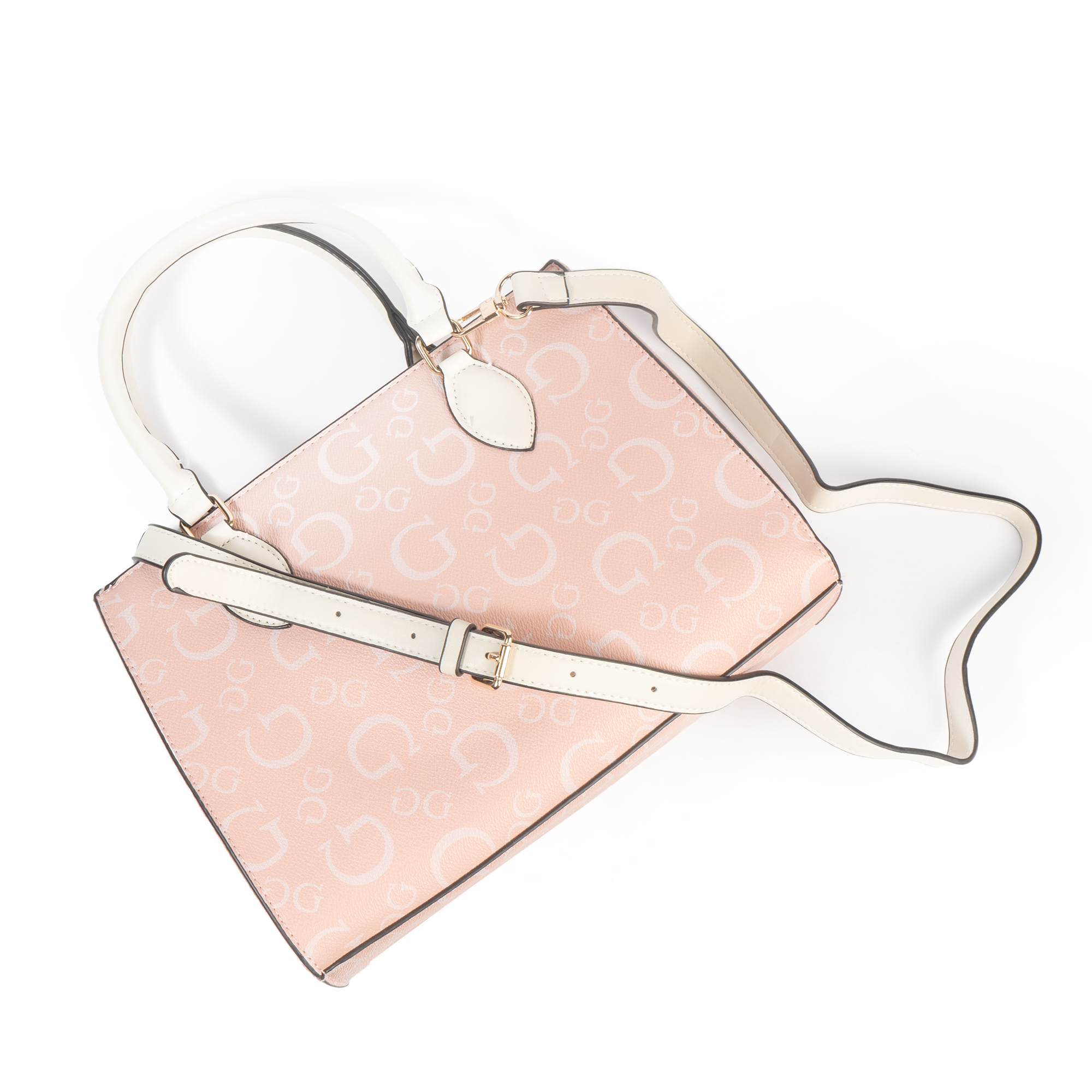 GUESS Oak Park Logo Small Carryall – Pink #82