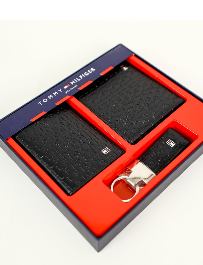 TH Wallet-Keychain-Card Holder Set For Men 1#