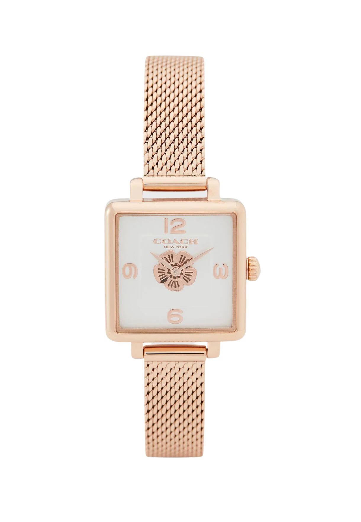 Coach Cass Rose Gold Square Women's Watch – Model 14503698 (Coach)