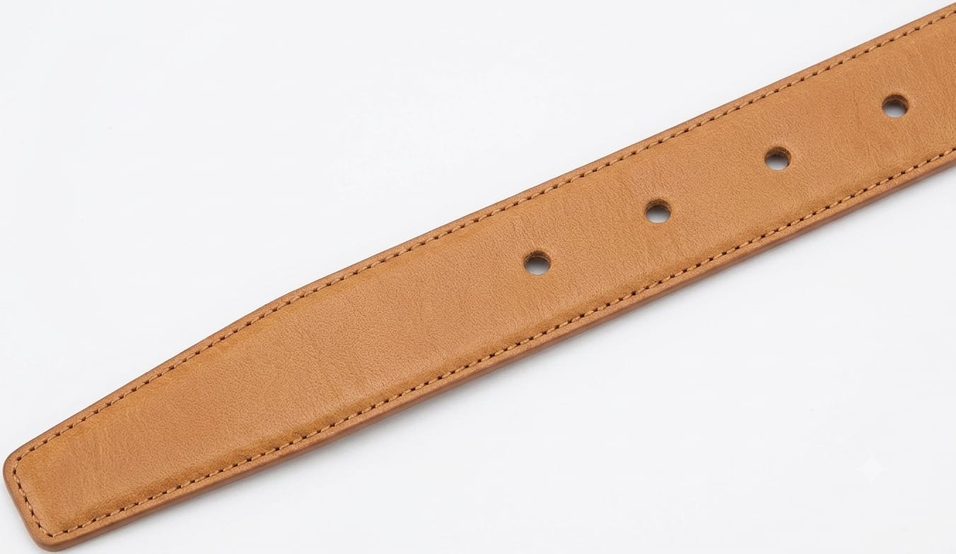 Yves Saint Laurent (YSL) Women's Premium Leather Belt – Brown with Gold Monogram Buckle#03