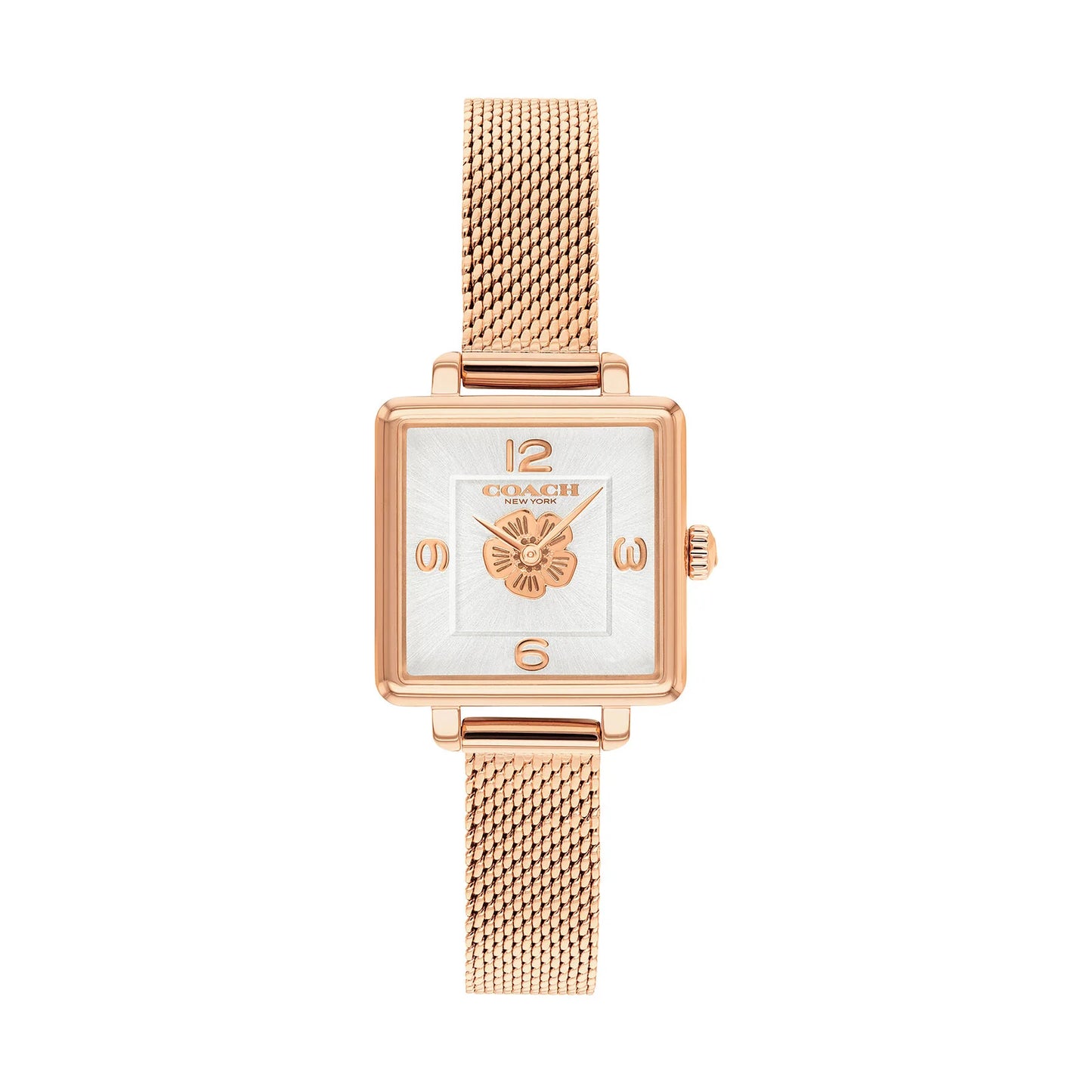 Coach Cass Rose Gold Square Women's Watch – Model 14503698 (Coach)