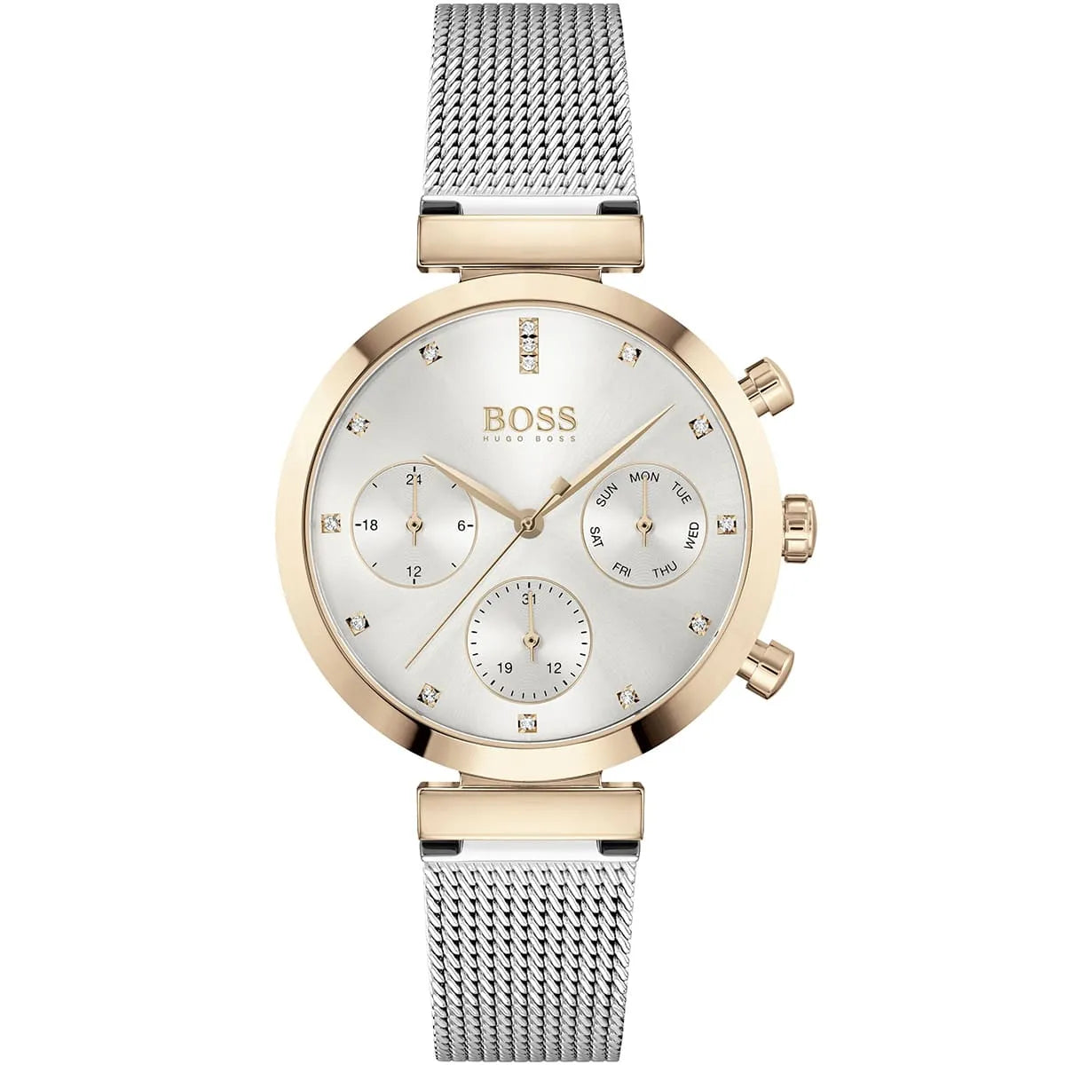 Hugo Boss Hugo Boss Flawless Women’s Watch 1502551 – Silver Dial Stainless Steel