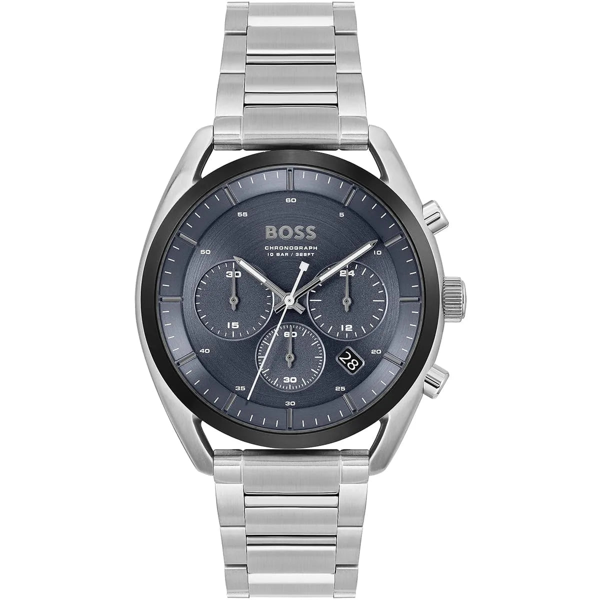 Hugo Boss Top 1514093 Men’s Quartz Watch – Blue Dial Silver Stainless Steel Bracelet