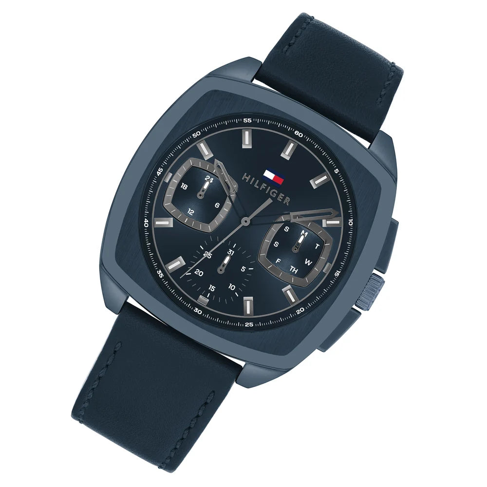 TH Blue Dial Multi-function Men's Watch - 1710558