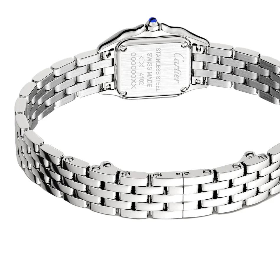 Cartier Panthère de Cartier Mini Women's Watch – Stainless Steel, Quartz Movement, Silver Dial