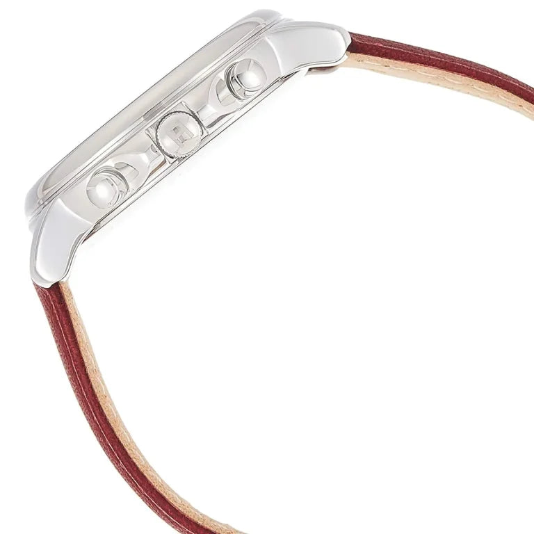 Tommy Hilfiger Claudia Women’s Watch 1781816 – Beige Dial, Red Leather Strap, 39mm Quartz Analog