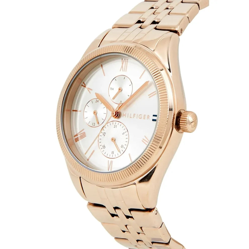 Tommy Hilfiger Women's Monica Rose Gold Stainless Steel Watch 1782593