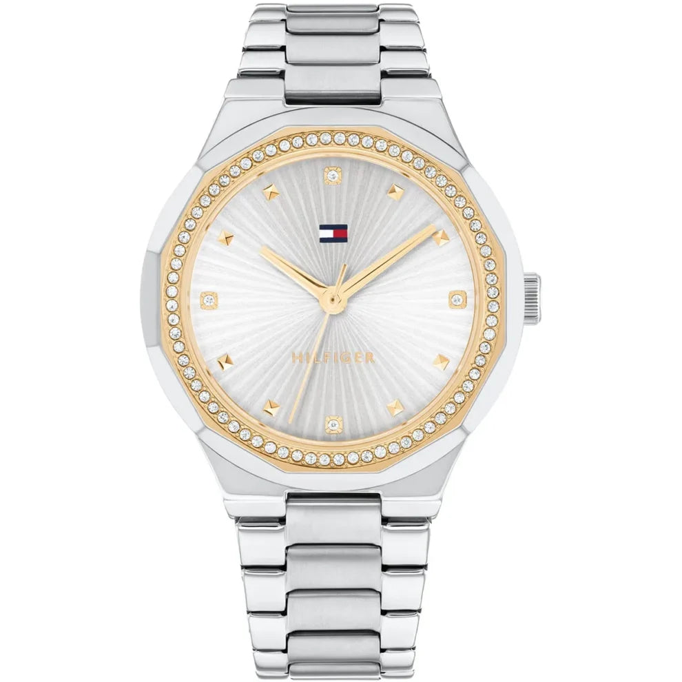 Tommy Hilfiger Piper 1782723 Women’s Quartz Watch – Silver Stainless Steel, 36mm Elegant Design