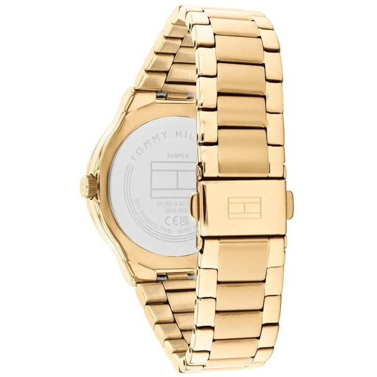 Tommy Hilfiger Women’s Piper Gold Stainless Steel Watch – Brown Dial Elegant Design | Model 1782725