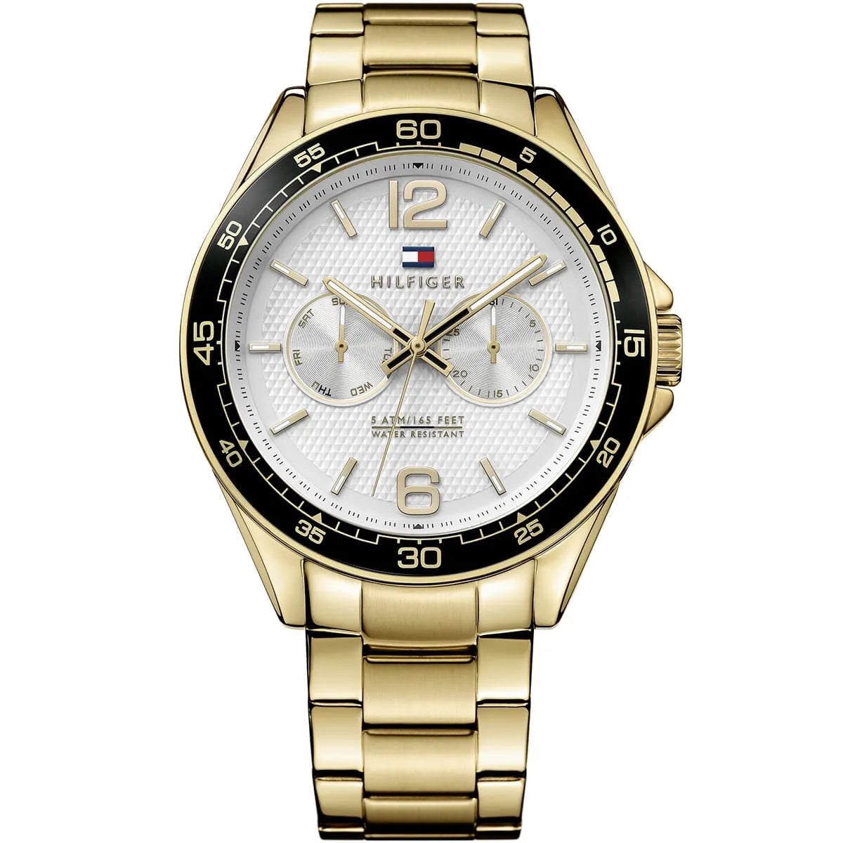 Tommy Hilfiger Men’s Watch – Model 1791365 | Luxurious Gold Stainless Steel Design