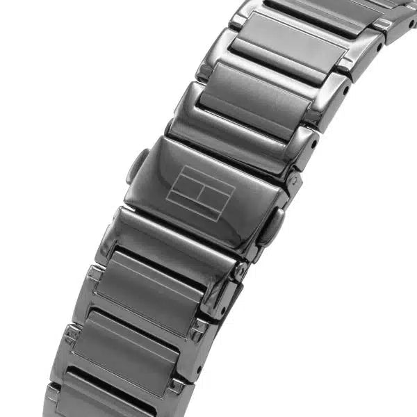 Tommy Hilfiger Mason Men’s Watch 1791790 – Gray Dial, Gray Stainless Steel Strap, Quartz Multifunction, 45mm