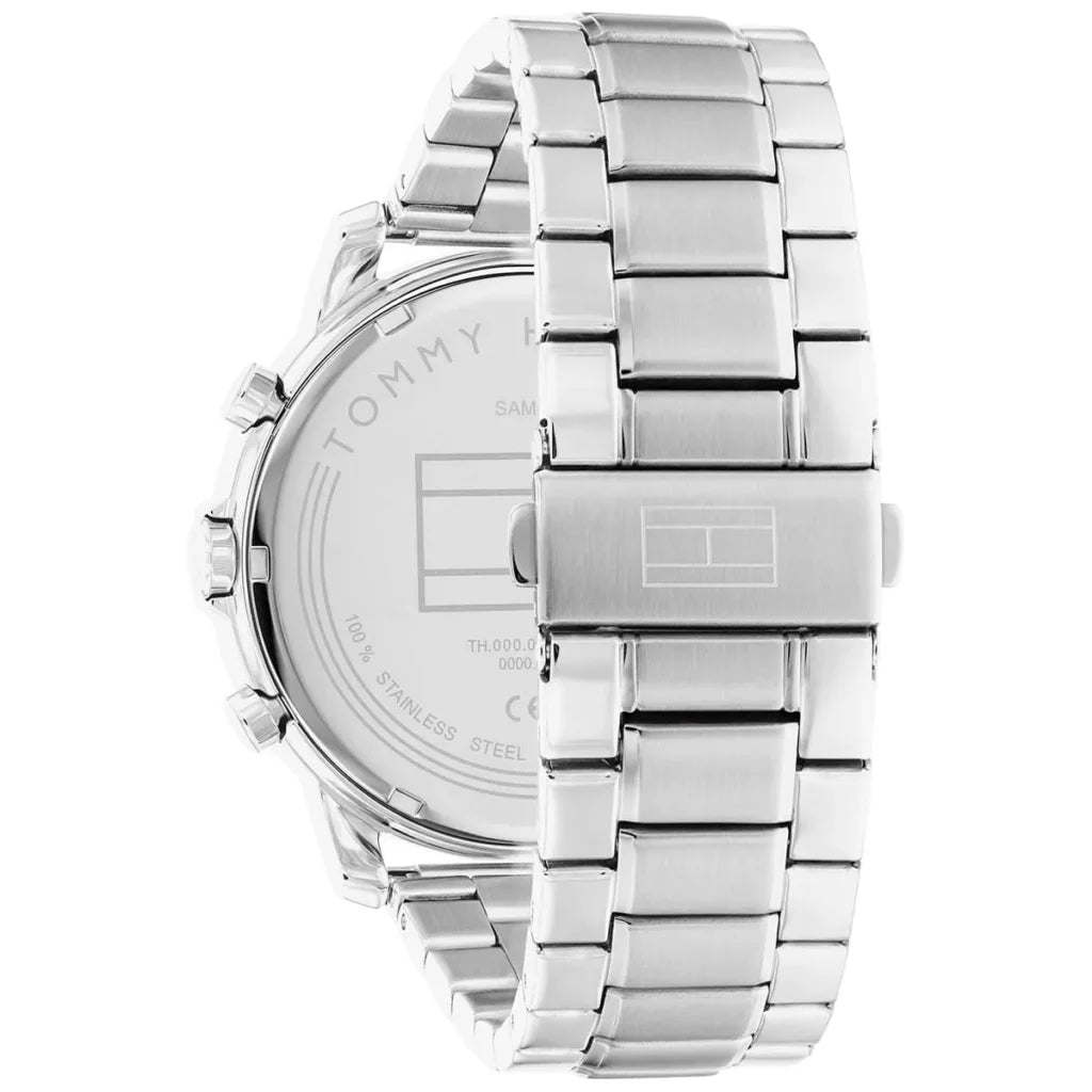 Tommy Hilfiger Jameson 1792048 Men’s Quartz Watch – Black Dial Stainless Steel Strap