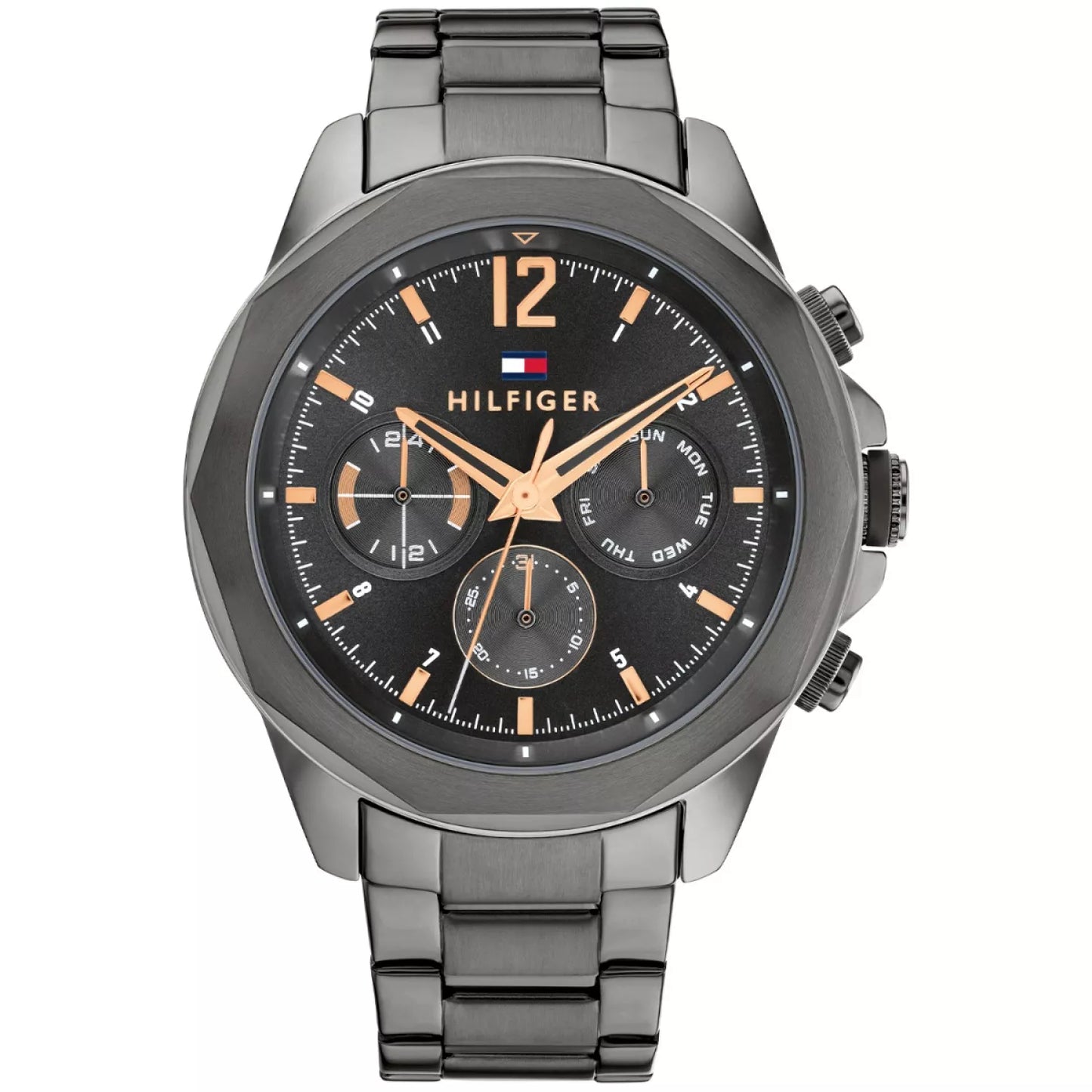 Tommy Hilfiger Men’s Watch – Model 1792061 | Elegant Grey Stainless Steel Design
