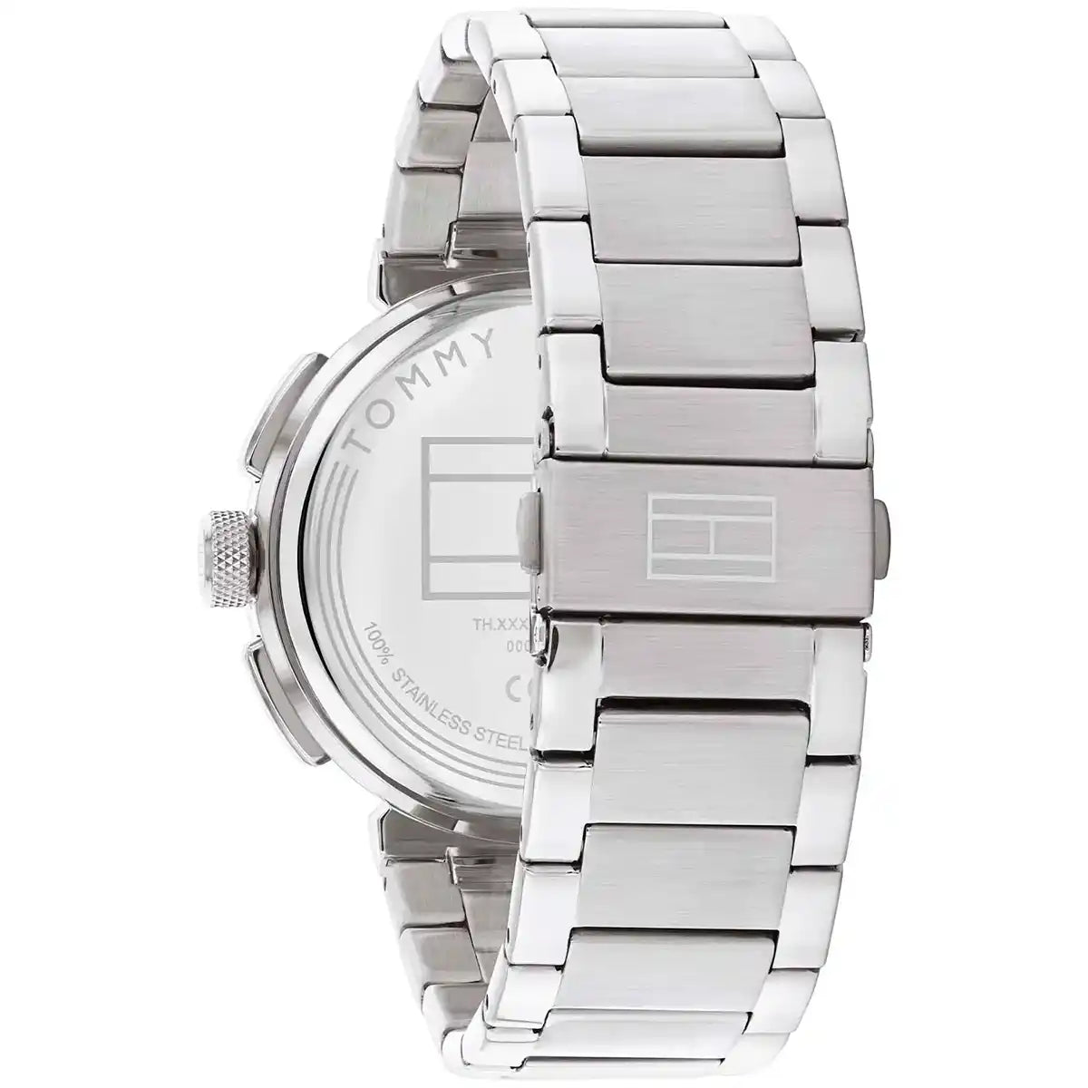 Tommy Hilfiger Men’s Watch – Model 1792117 Silver Green Edition