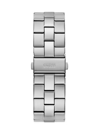 GUESS Emperor Men’s Watch GW0849G1 – Blue Dial with Silver Stainless Steel Bracelet