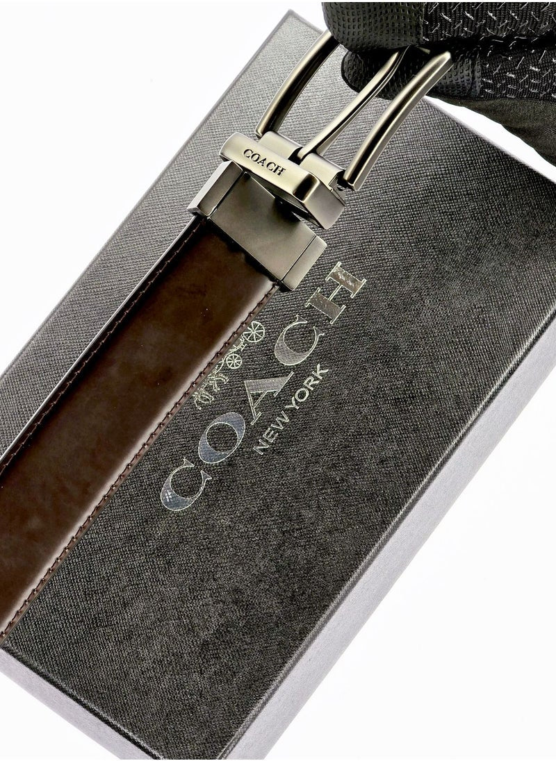 Coach Signature Wallet & Reversible Belt Set For Men #1