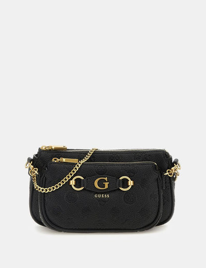 Guess Izzy 4G Peony logo mini crossbody bag