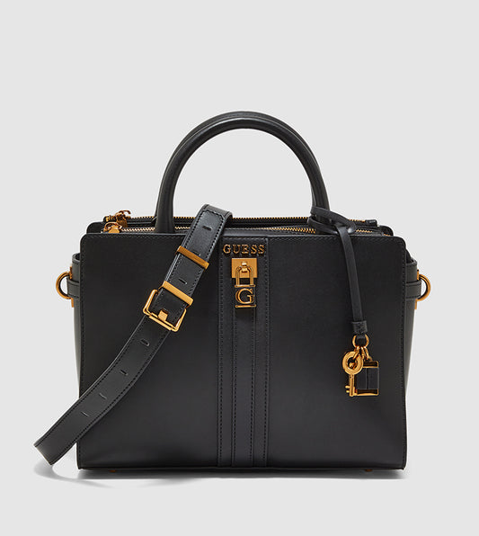 GU Black Satchel Bag For Women 119#