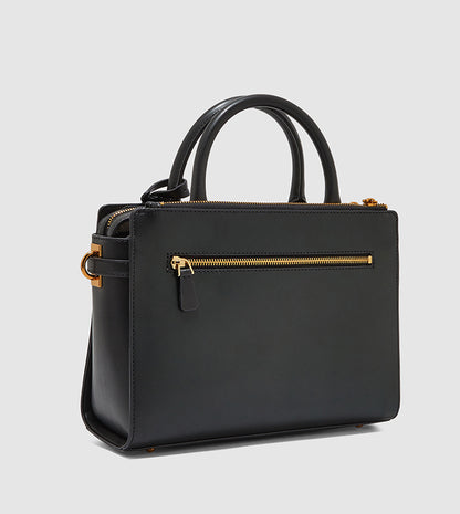 GU Black Satchel Bag For Women 119#