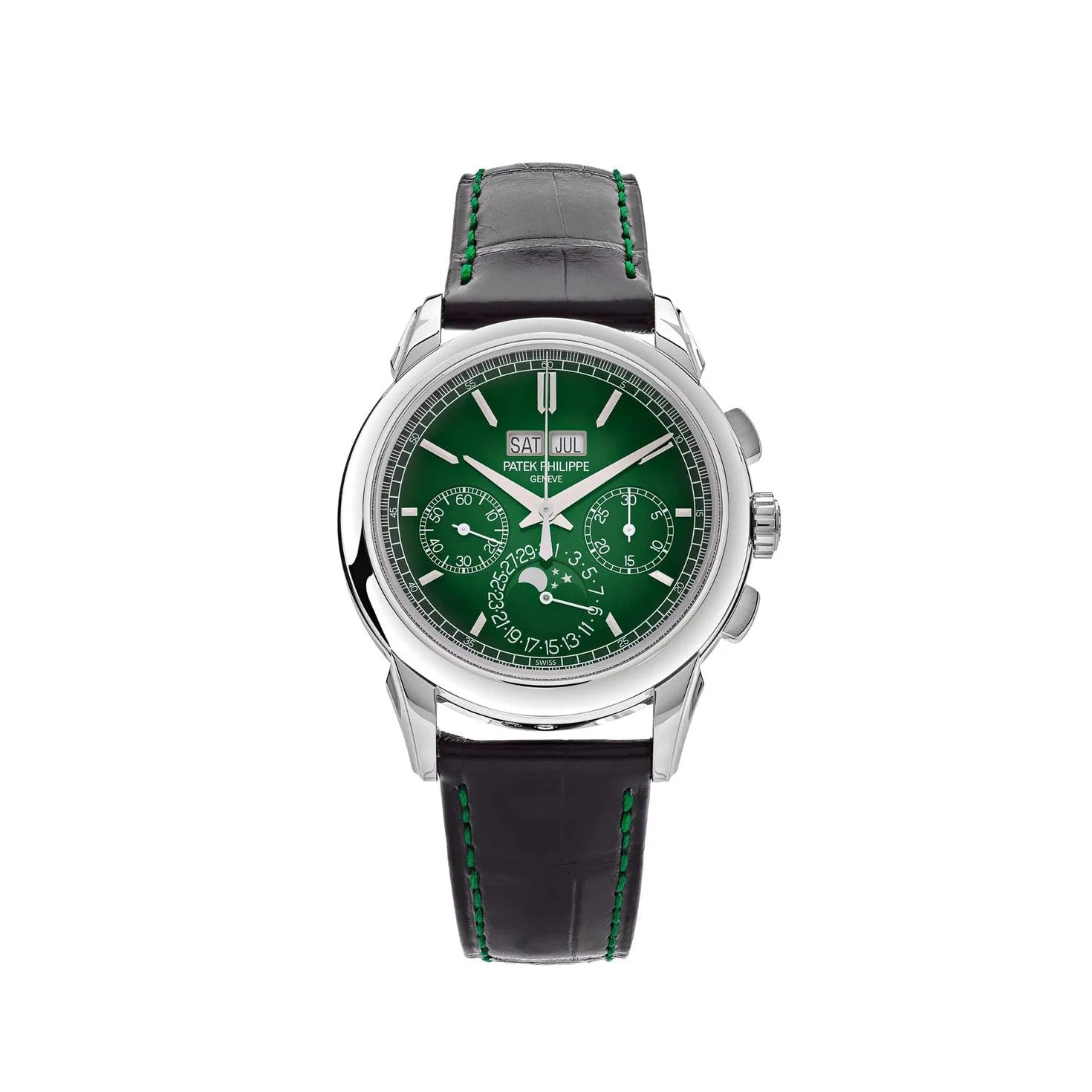 Patek Philippe Grand Complications 5270P-014 Perpetual Platinum Green Dial