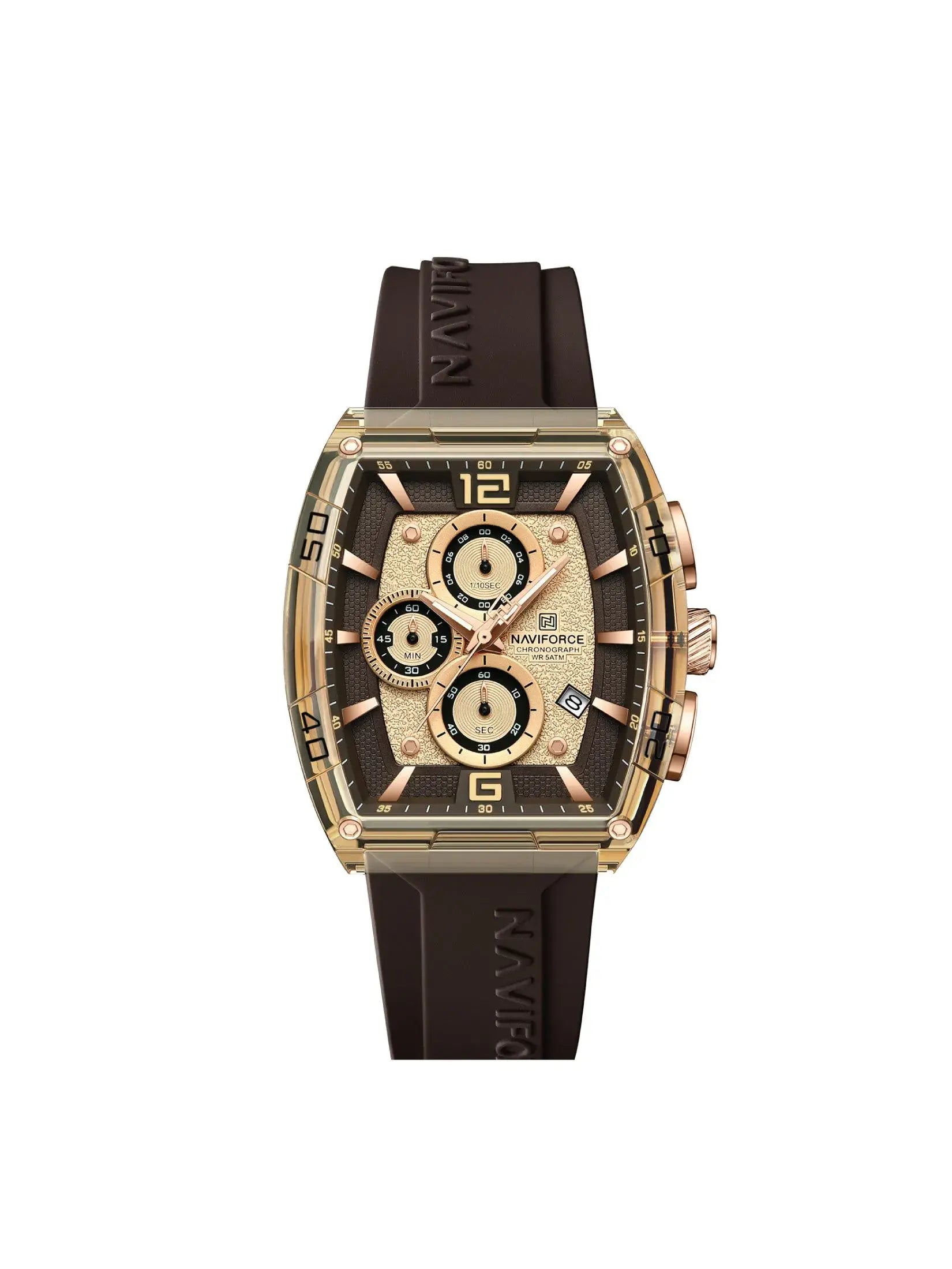 Naviforce Watch for Men NF6101 RG/Y/CE