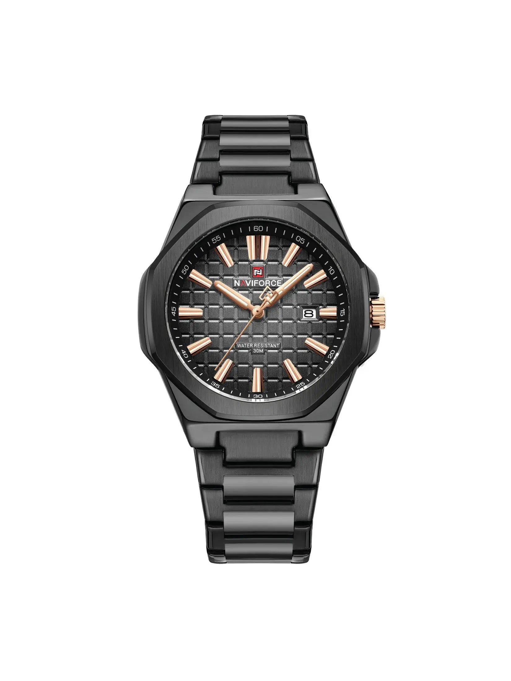 Naviforce Watch for Men NF9258 B/RG/B