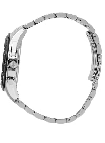 Maserati Modena Men’s Watch R8873612049 – Silver Dial, Stainless Steel Bracelet, 46mm Quartz Chronograph