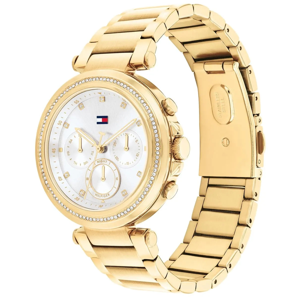 Tommy Hilfiger Emily Women's Gold-Tone Stainless Steel Watch 1782703