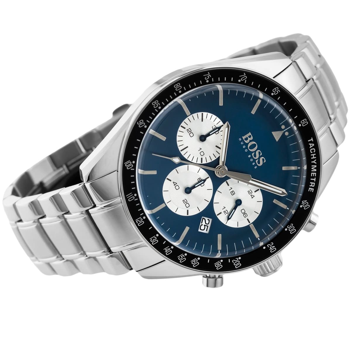 Hugo Boss Trophy Men's Blue Dial Stainless Steel Watch – 1513630